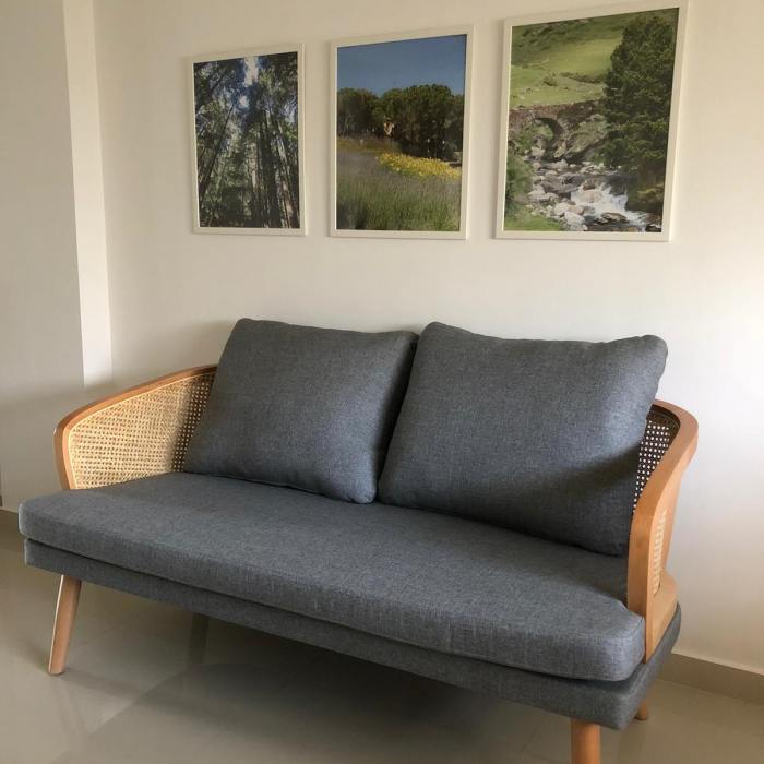 Rafael Rattan 2–Seater Sofa